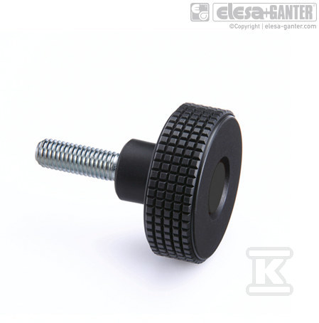 Knurled knob MBT.30 P-M6x10-C9 - MBT.30 P-M6X10-C9